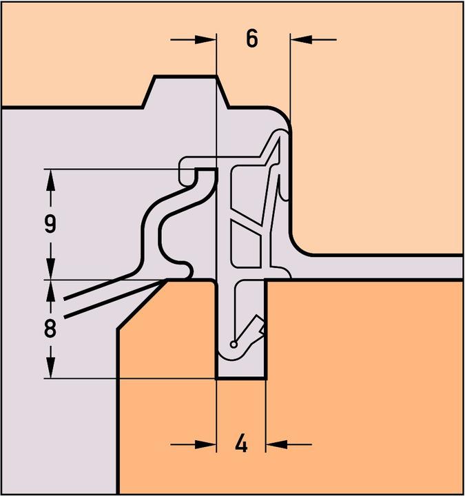 Image du produit Deventer Profils d'étanchéité S 9128a