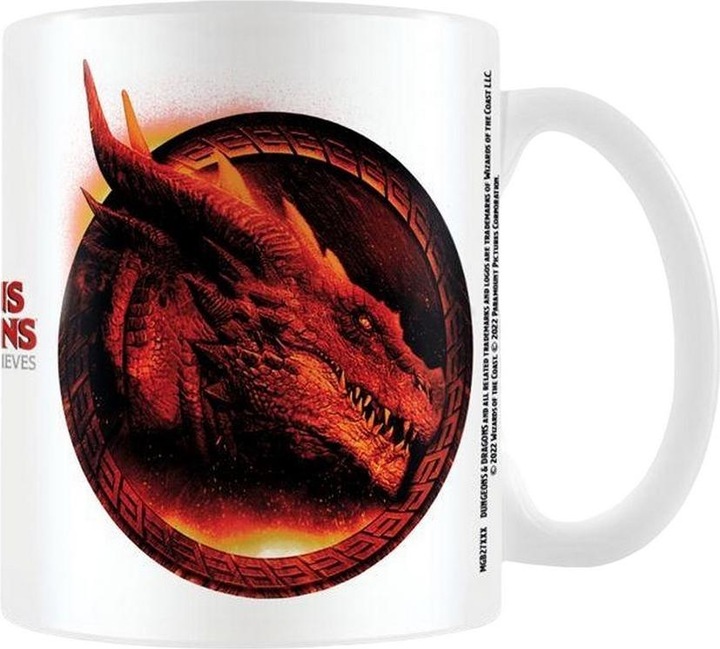 Produktbild Dungeons & Dragons Kaffeebecher Roter Drachenkopf (325 ml)