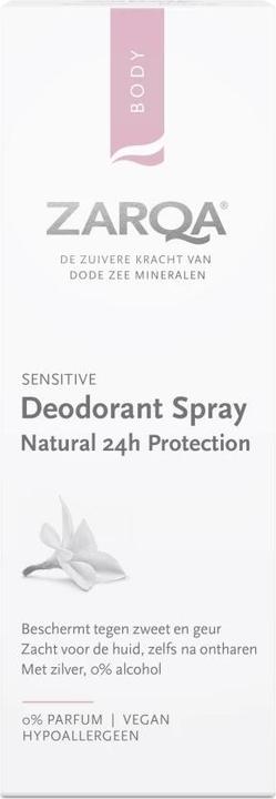 Actual product image Zarqa Deodorant Spray Sensitive (Spray, 50 ml)