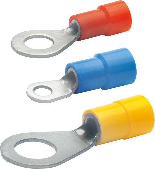 Image du produit Klauke Cosse à oeillet M6 4-6qmm DIN isol ge Selon DIN