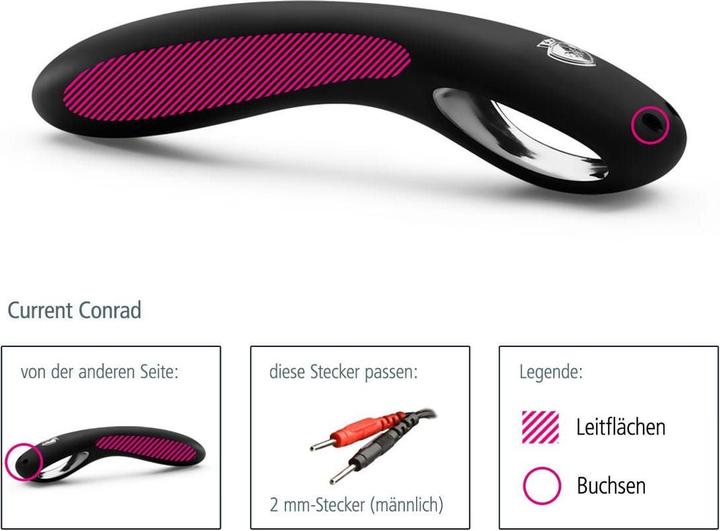 Produktbild Mystim Current Conrad E-Stim Dildo