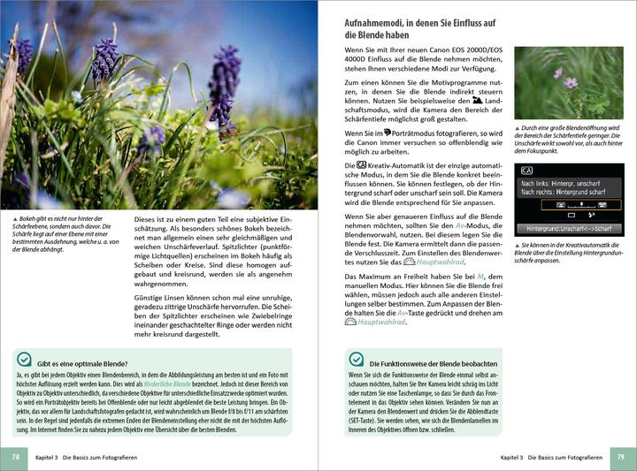 Produktbild Canon EOS 2000/4000 - Für bessere Fotos von Anfang an! (Deutsch, 2019)