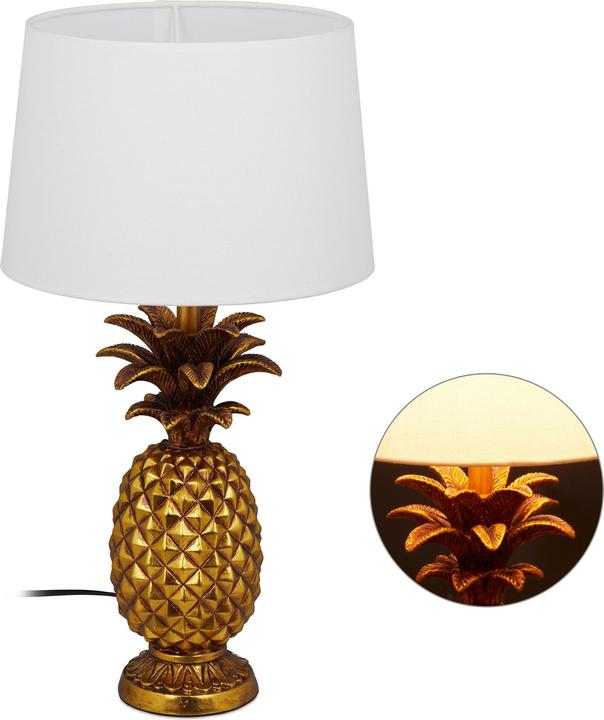 Produktbild Relaxdays Tischlampe Ananas (E27)