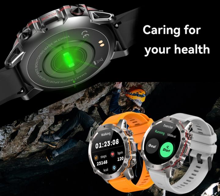 Produktbild Herren-Smartwatch RNCF18-1 SCHWARZ Armband + Armband