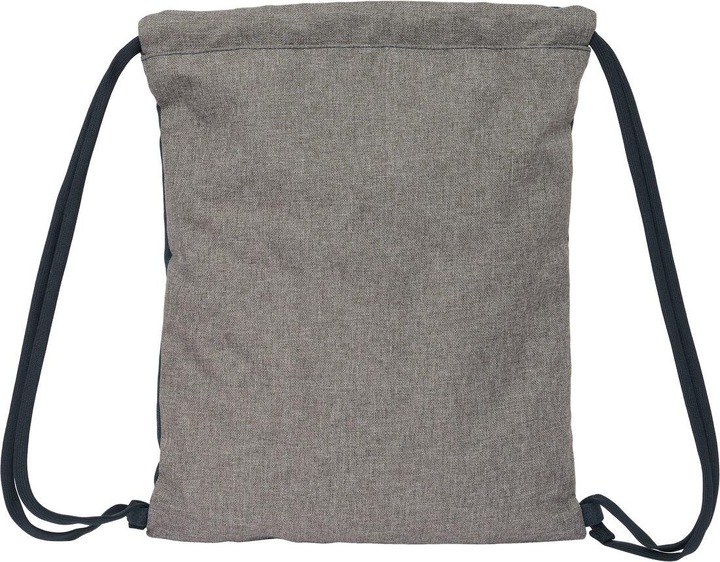 Produktbild Kappa Rucksacktasche mit Bändern Dark navy Grau Marineblau 35 x 40 x 1 cm