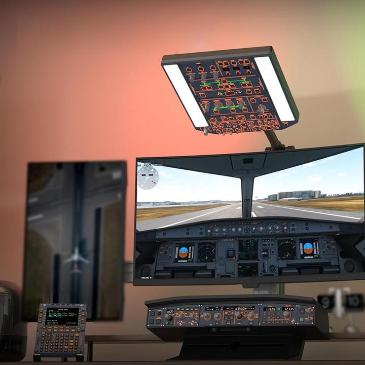 Produktbild Wingflex Simulator A320OVH Flugsimulator Overheadpanel (PC)