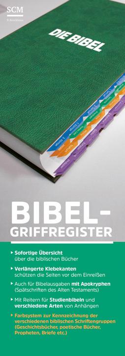 Produktbild Bibel-Griffregister mit Farbsystem