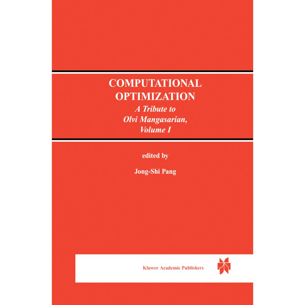 Computational Optimization, Fachbücher