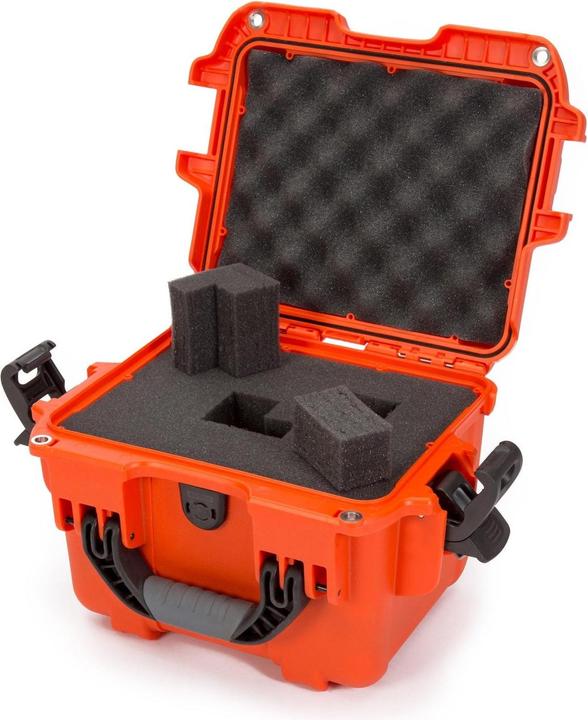 Actual product image Nanuk Plastic Case 908 - with Foam Orange (Photo case, 8.80 l)