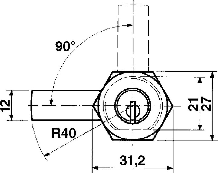 Actual product image Kaba Locking cylinder 8 (Locking cylinder)
