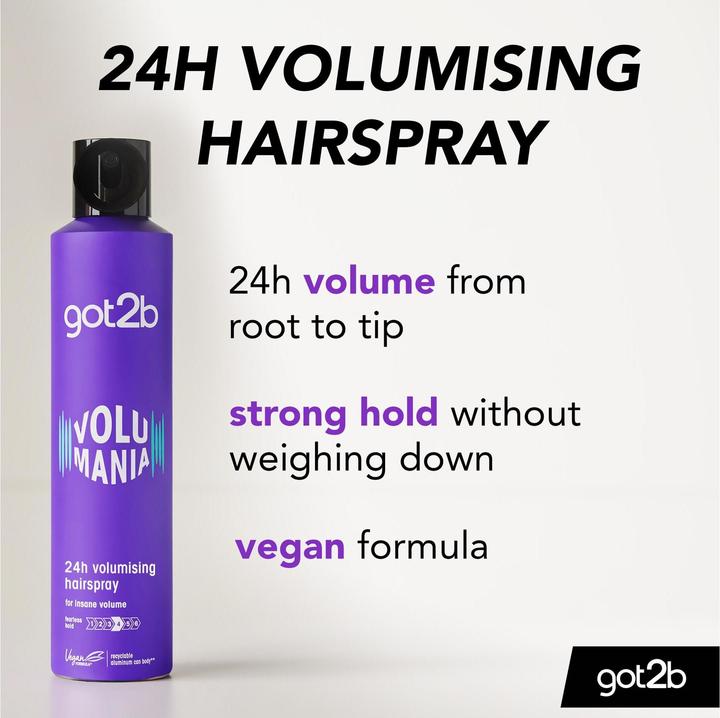 Immagine prodotto Got2b Volumania Volumizing 24h (300 ml)