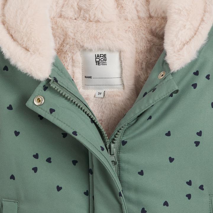 Immagine prodotto La Redoute Collections Winterjacke mit Kapuze & Plüschfutter (80)