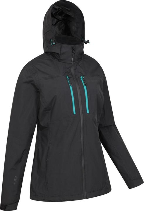 Actual product image Mountain Warehouse Womens/Ladies Rainforest II Extreme Waterproof Jacket (46)