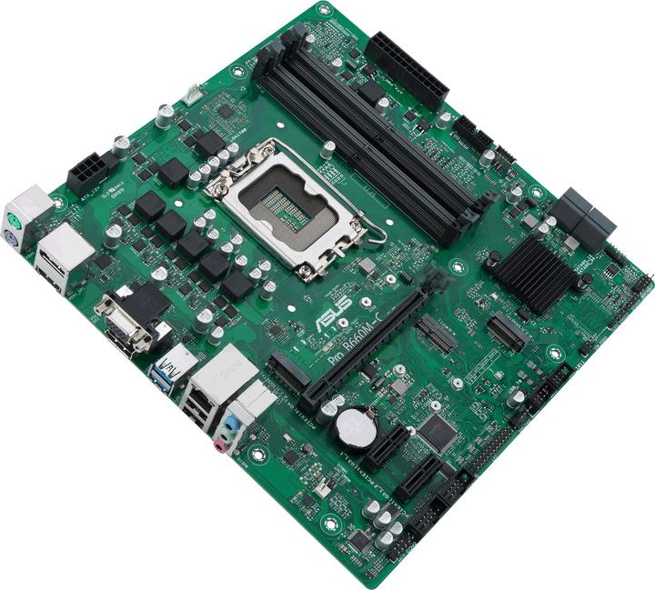 Produktbild ASUS MB PRO -C-CSM Intel,1700,DDR5,mATX (LGA 1700, Intel B660, mATX)
