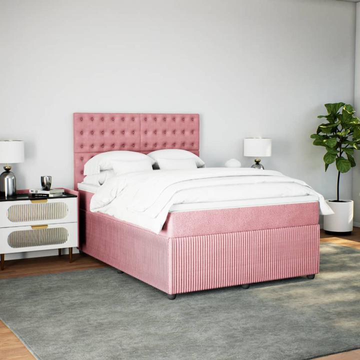 Produktbild vidaXL Boxspringbett (140 x 190 cm)