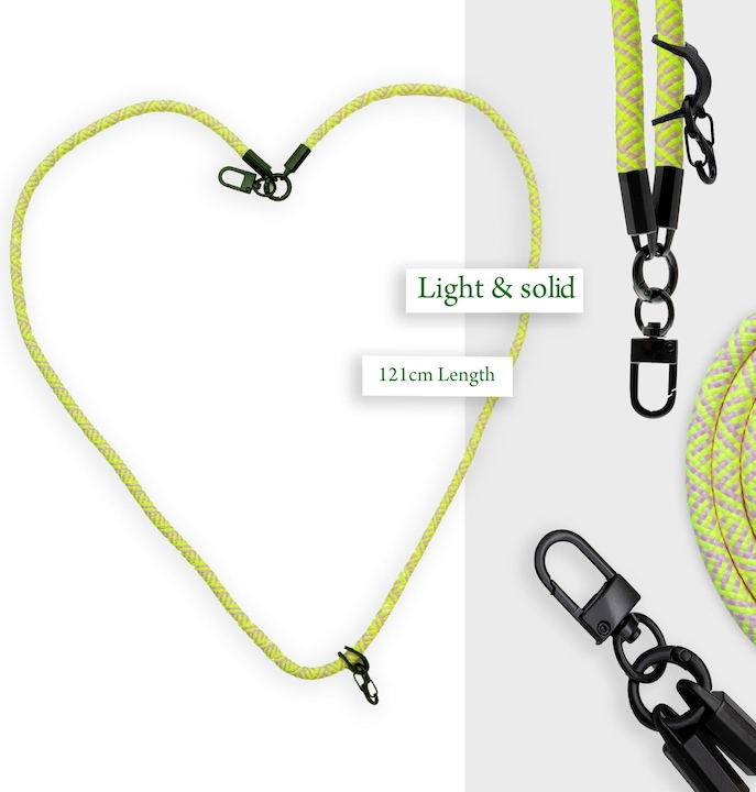 Produktbild Cadorabo Handykette für Trekstor Surftab Y10 (10.1 Zoll) Necklace Hülle mit verstellbarem Kordelband