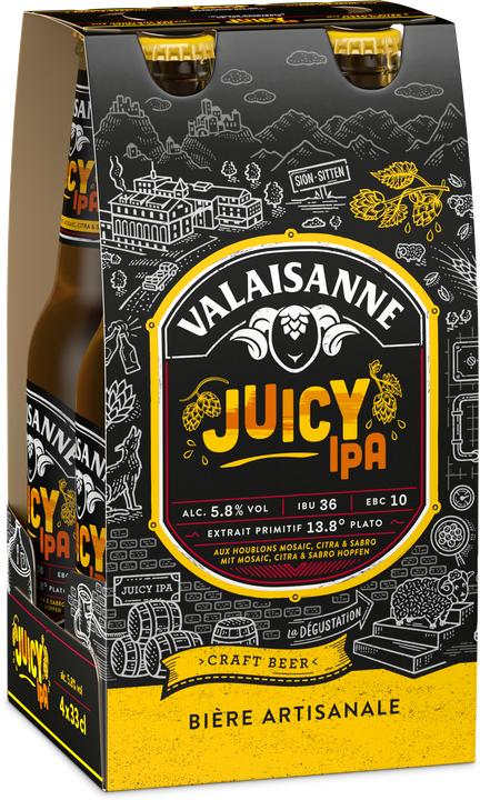 Valaisanne Juicy IPA (4 x 33 cl)