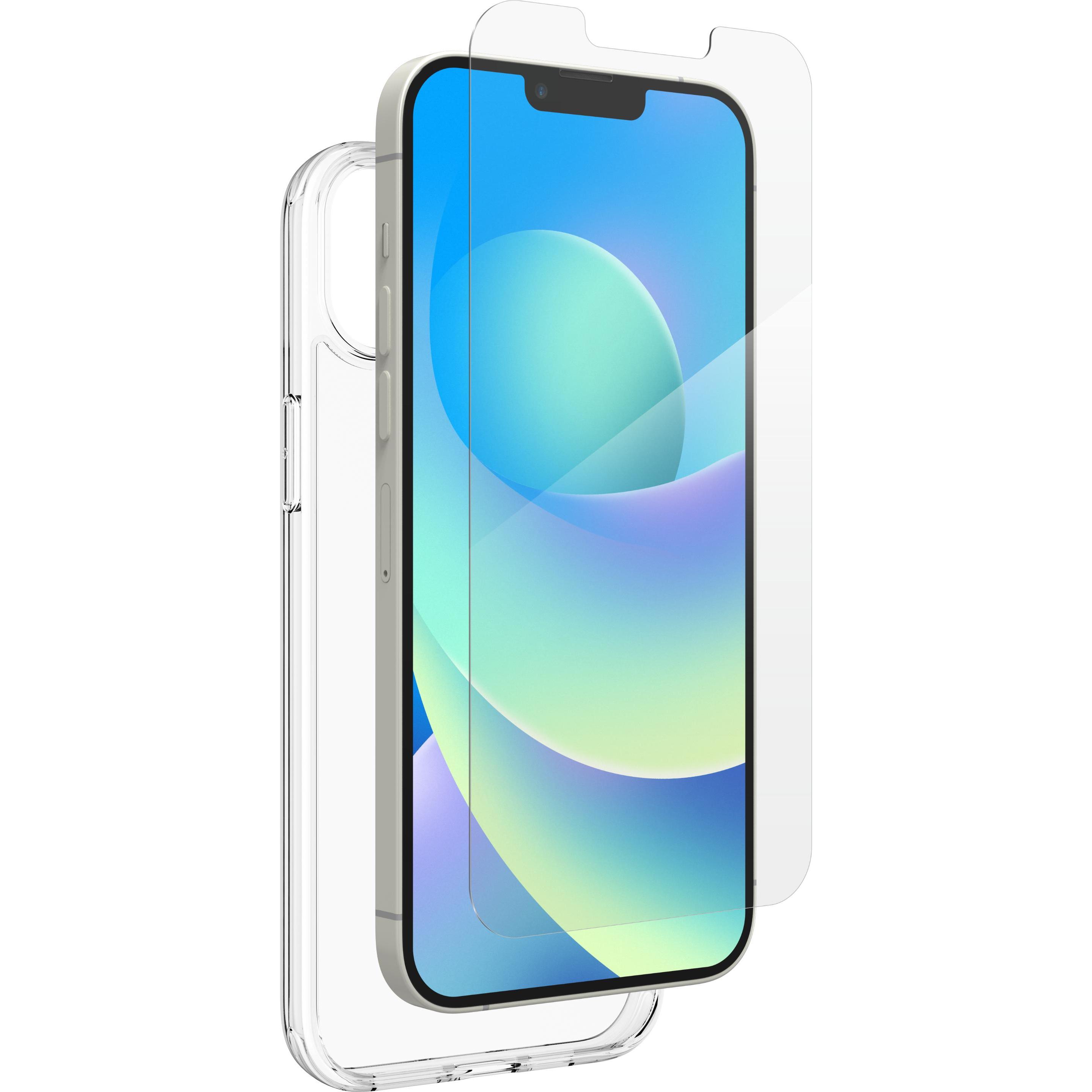 Zagg Invisbleshield Bndl Glass (Apple iPhone 14 Plus), Smartphone Hülle, Transparent