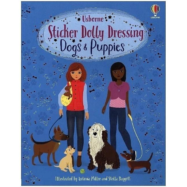 Usborne Publishing, Sticker, Sticker Dolly Dressing Dogs and Puppies