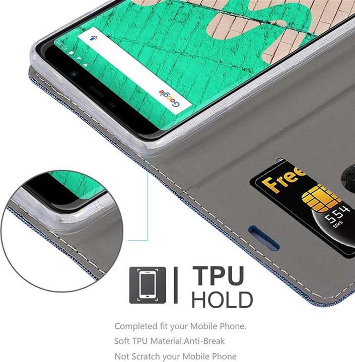 Productafbeelding Cadorabo Boek Jeans Optiek Cover (Wiko View Max)