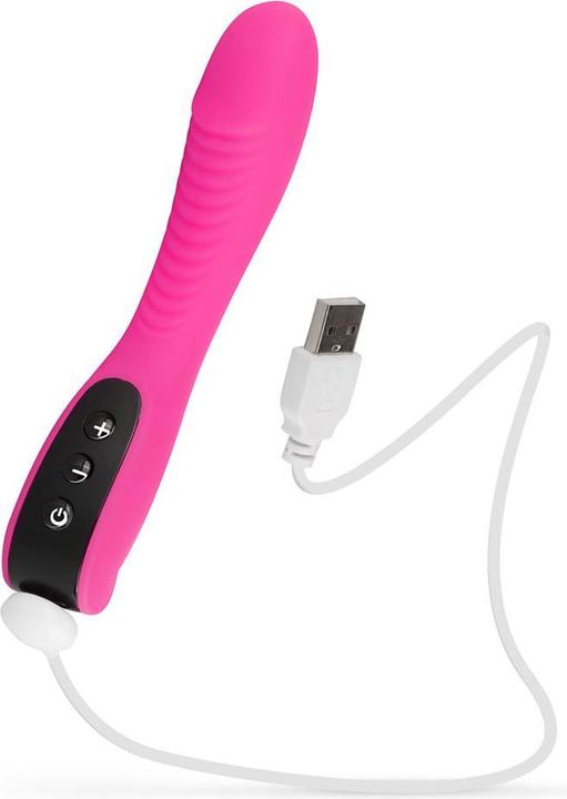 Produktbild Easytoys Classics Vibe gerippter GPunkt Vibrator pink