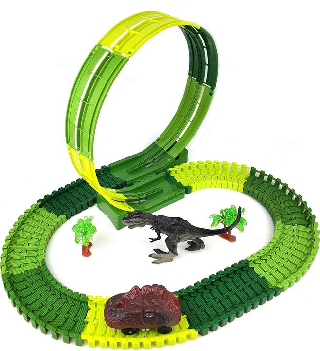 Produktbild I Am Creative Dino Eisenbahn, Rennbahn 93-teilig