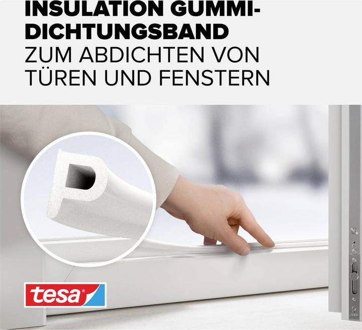 Productafbeelding tesa Hol profiel ruw wit 5,5mm 6:9