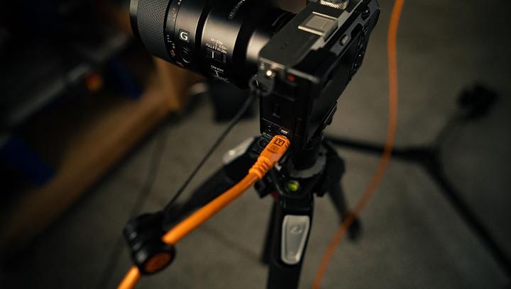 Actual product image Tether Tools TetherPro Optima 10G USB-C 10' (3m) Straight To Straight. (3 m, USB 1.1, USB 2.0, USB 3.0, USB 3.2 Gen 2, 100 W)