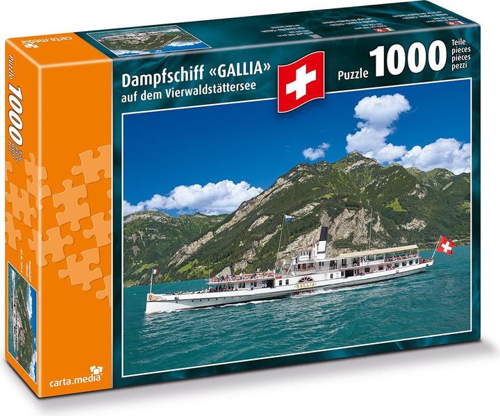 Image du produit Bateau à vapeur Gallia (1000 pièces)