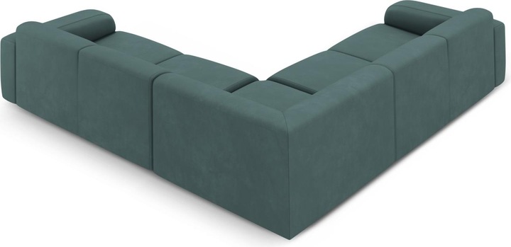 Actual product image Micadoni Symmetrical Corner Sofa, "Molino", 5 Seats, 252x252x75 Made in Europe (Corner sofa)