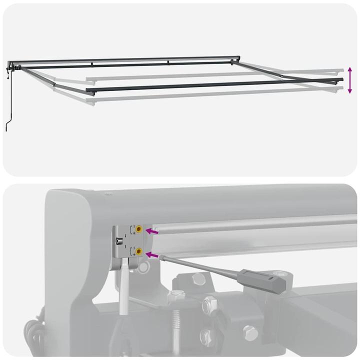 Actual product image vidaXL External shading (3 m)