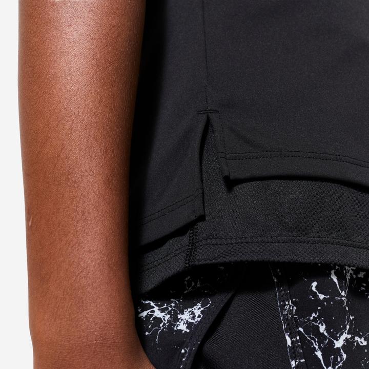 Produktbild Decathlon T-Shirt 2-in-1 Kinder atmungsaktiv - schwarz