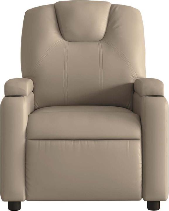 Produktbild vidaXL Massagesessel Cappuccino-Braun Kunstleder,Farbe