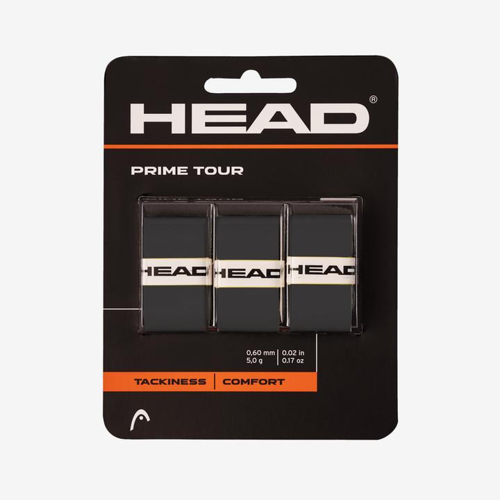 Produktbild Head Prime Tour Overgrip 3er Pack schwarz