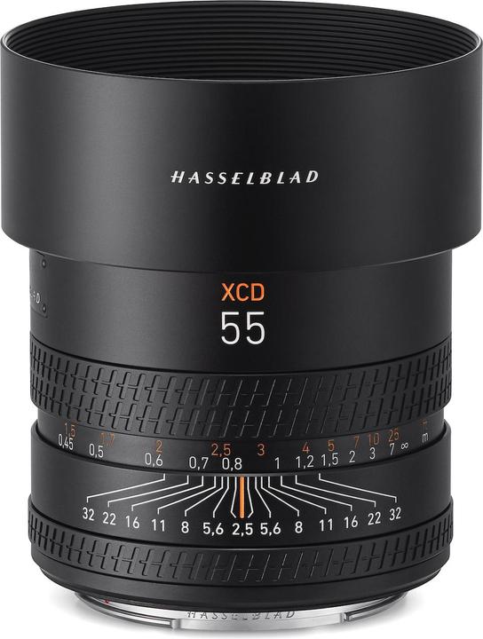 Actual product image Hasselblad XCD 55mm f/2.5 V (Hasselblad X, Medium format)