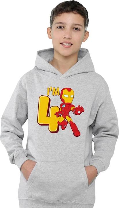 Produktbild Kapuzenpullover 4. Geburtstag (128)