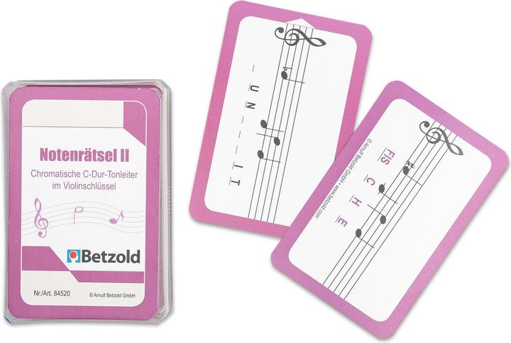 Actual product image Betzold Musik Note puzzle II (German)