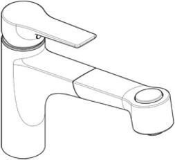 Immagine prodotto Kludi Miscelatore monocomando per lavello MIX DN 15 cromo