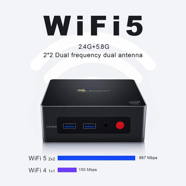 Image du produit Beelink GK Mini PC (Celeron J4125, 8+128GB)