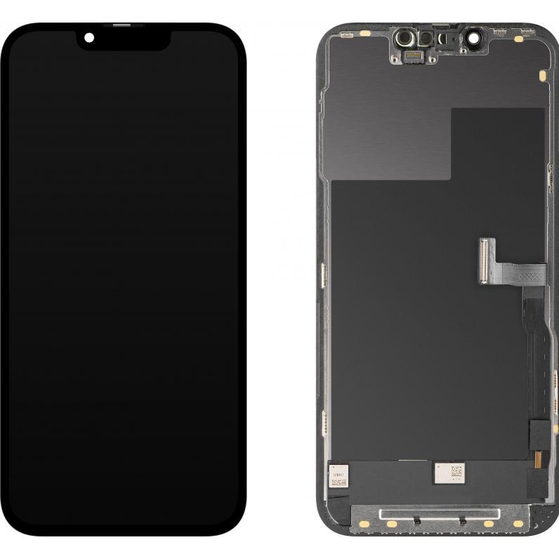 MP Display Unit fur iPhone 13 Pro, OLED FHD Diagnostic Version, Aftermarket, Black (Display), Pezzi di ricambio per dispositivi mobili, Nero