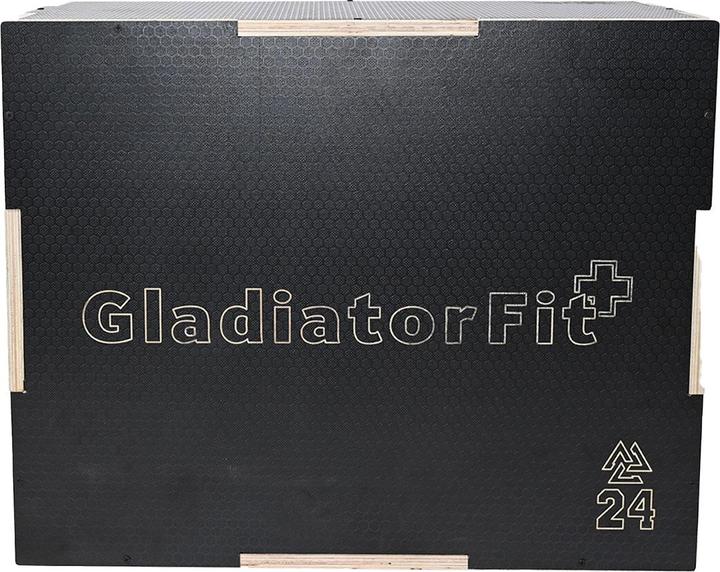 Productafbeelding Gladiatorfit Zwarte houten plyobox