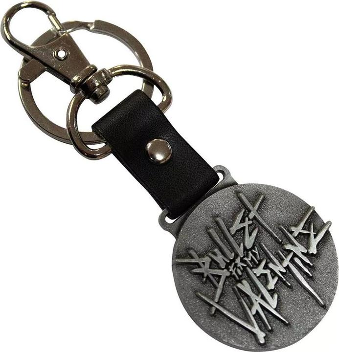 Actual product image Bullet For My Valentine Logo Keyring