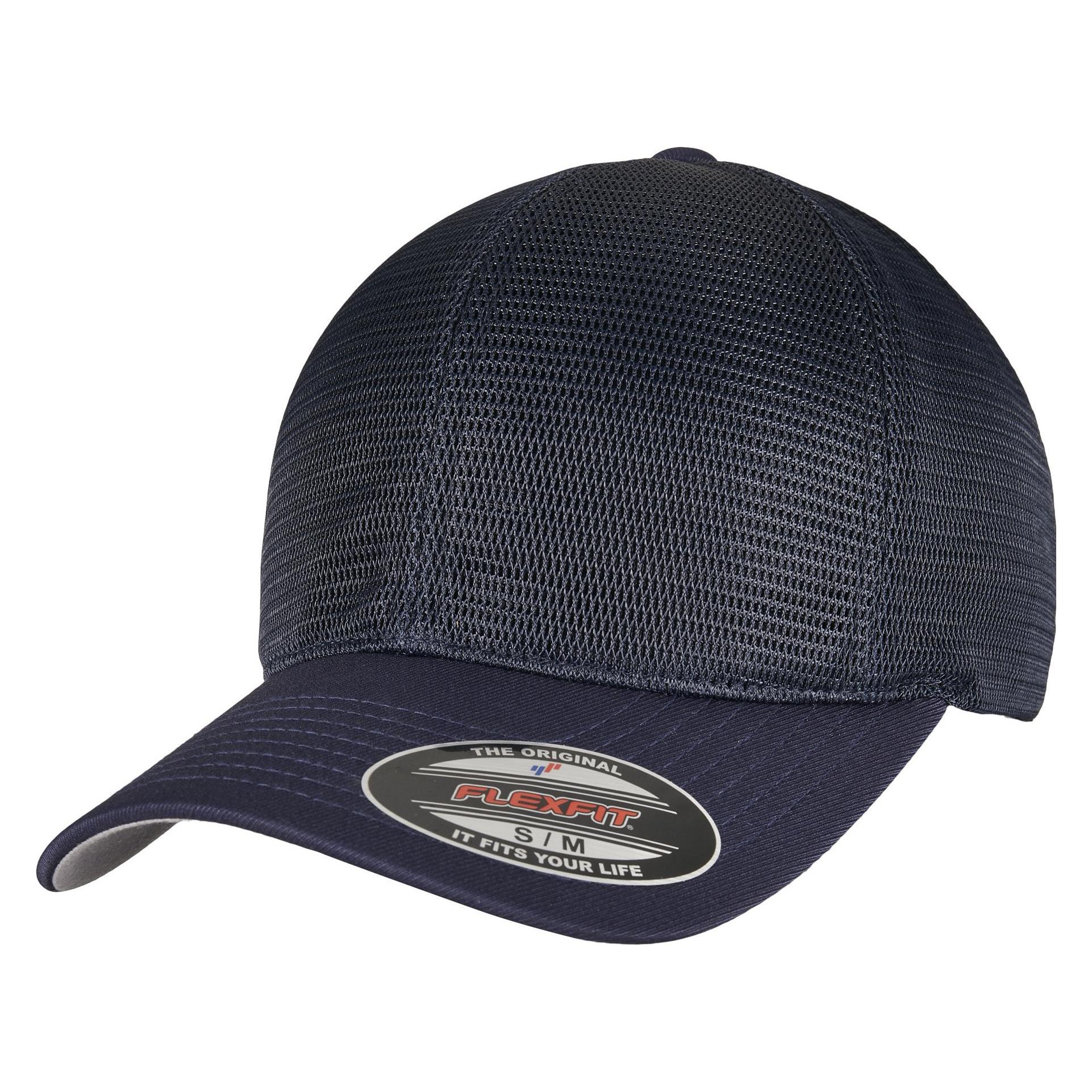 Flexfit, Herren, Cap, 360 Omnimesh Cap, Blau, (Xl)