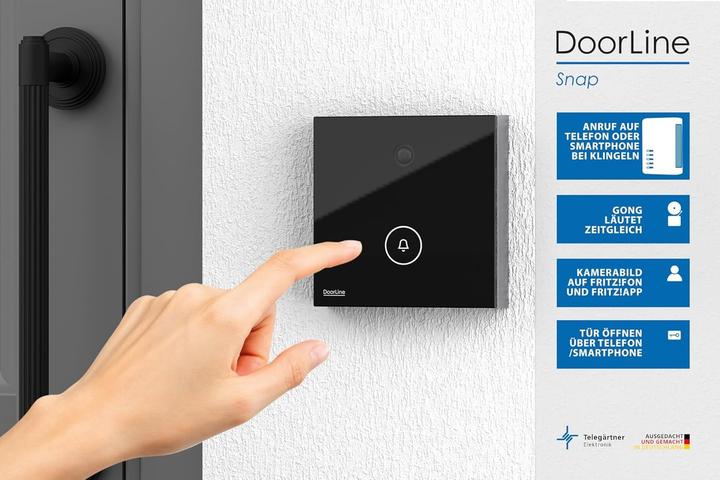 Actual product image Doorline Snap Türklingel mit Kamera und WLAN-Bildübertragung (Wi-Fi)