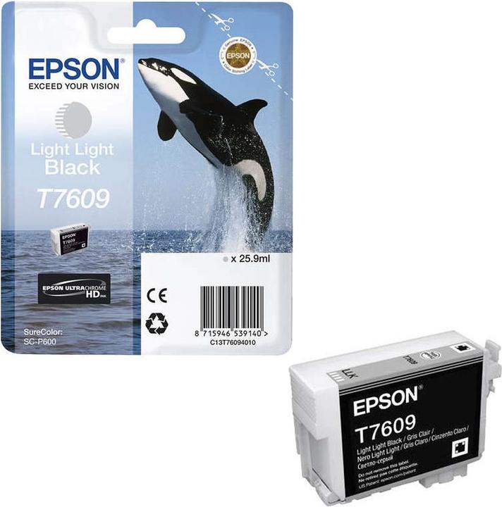 Actual product image Epson T7609 Ultra Chrome HD (LLK)