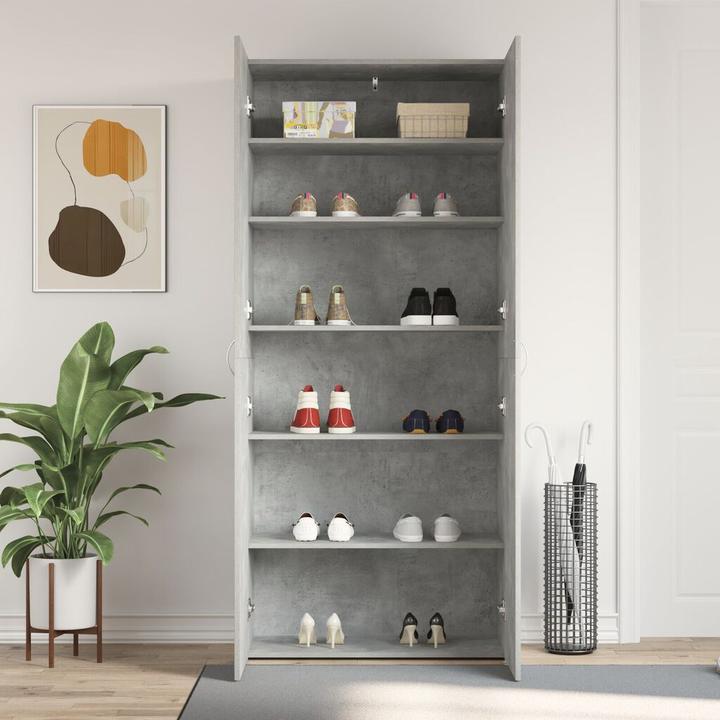 Produktbild vidaXL Schuh Organizer (35.50 x 35.50 x 180 cm)