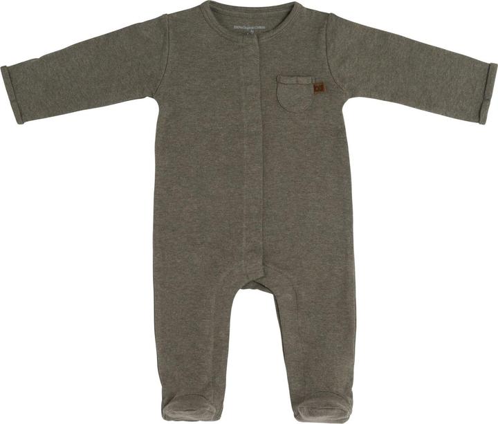 Produktbild Baby's only Strampler mit Füssen Melange khaki - 68 (68)