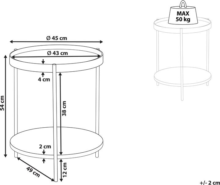 Produktbild Beliani Lander