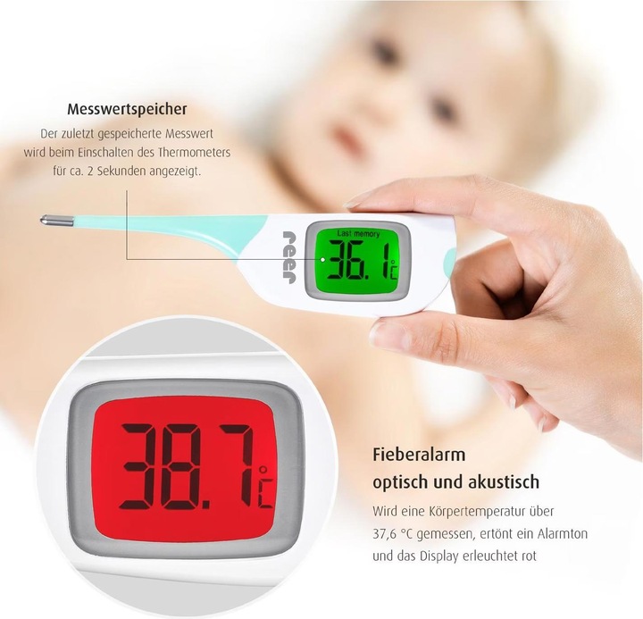 Actual product image Reer ColourTemp (Mouth, Armpit, Rectal)