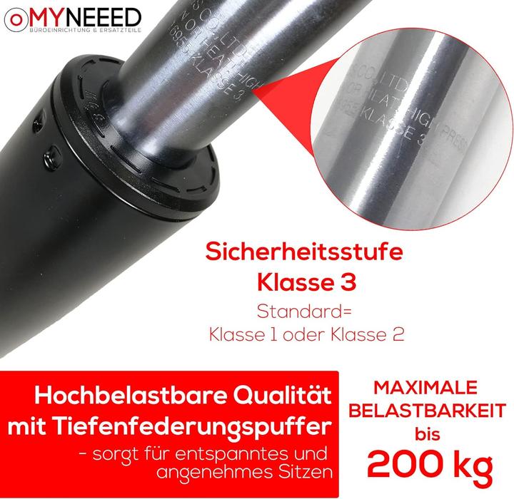 Produktbild MyNeeed Bürostuhl Gasfeder